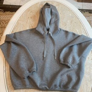 Cropped Spanx hoodie